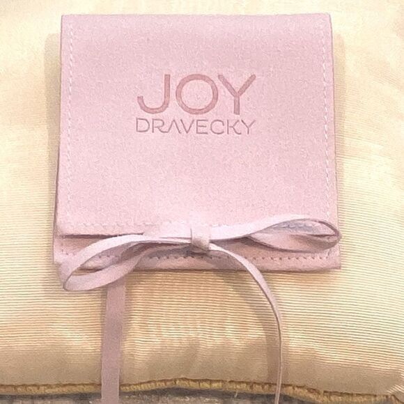 JOY DRAVECKY LOOKIN' FINE NECKLACE w/GREEN (Emerald) CUBIC ZIRCONIA STONES NWOT - Picture 8 of 9